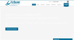 Desktop Screenshot of lesaint.com